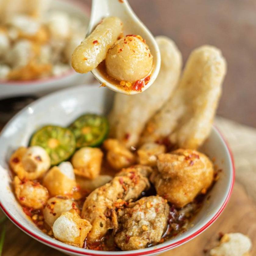 

BAYAR DITEMPAT✔️CUANKI LIDAH 300Biji TERMURAH TOPING BASO ACI CUANKI KERING KHAS GARUT|KD5