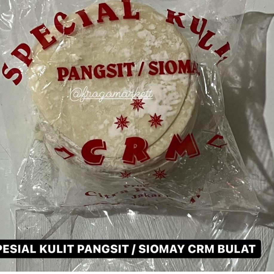 

NEW--Spesial Kulit Pangsit / Siomay CRM Bulat Ukuran Kecil