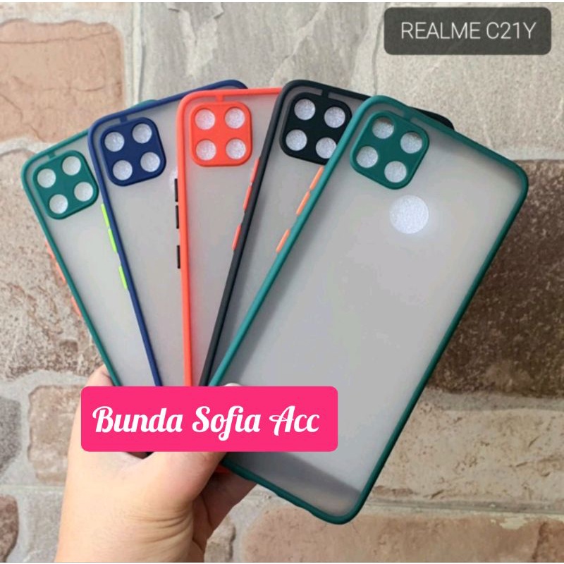 CAse soft casing aerotipe realme c21y  my choice case