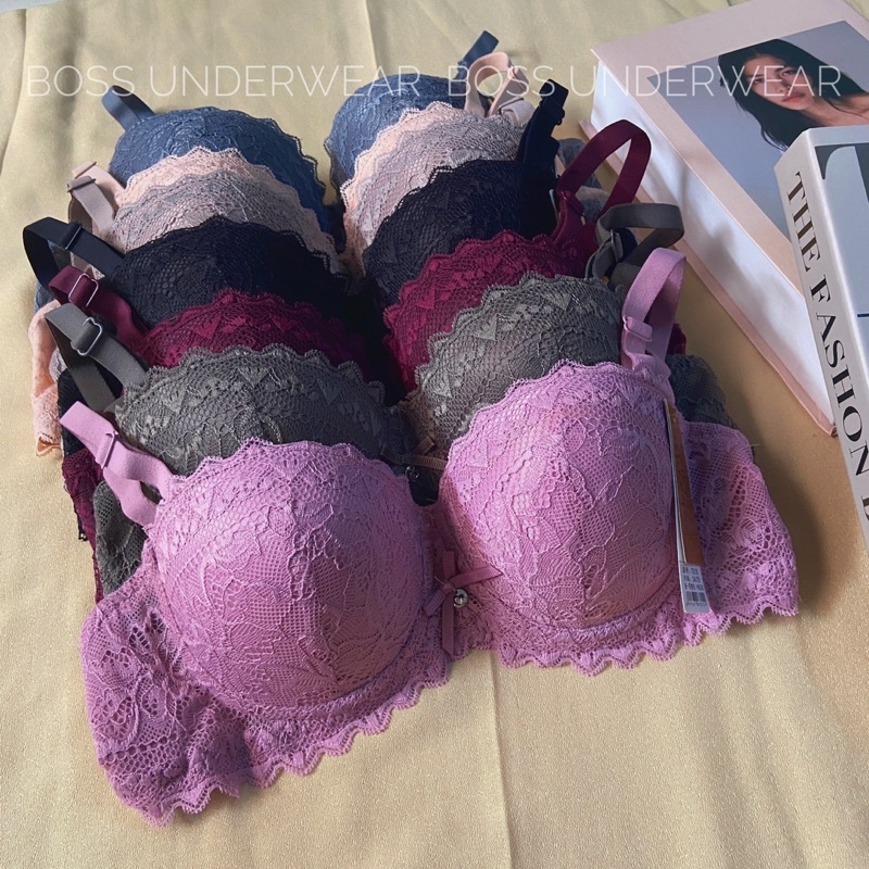 BH pushup busa tebal sedang kawat, pushup bra brukat, bra pushup busa tebal, bh busa tebal, bra soft