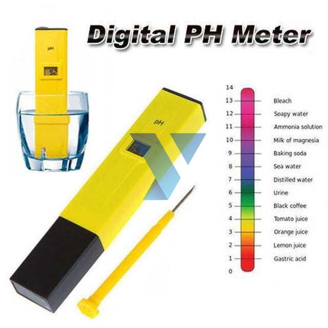 Alat Ukur Uji PH Meter Tester Pen Air Minum/Akuarium - PH-2016 ( Al-Yusi )