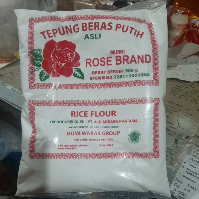 

TEPUNG BERAS PUTIH ROSE BRAND