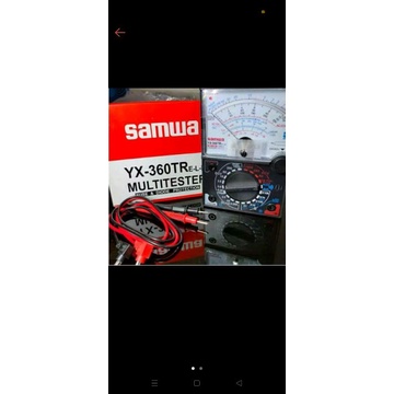 MULTITESTER ANALOG SUNWA 360TR - MULTITESTER JARUM SAMWA 360 TR - AVOMETER SUNWA 360 TR - AVOMETER A