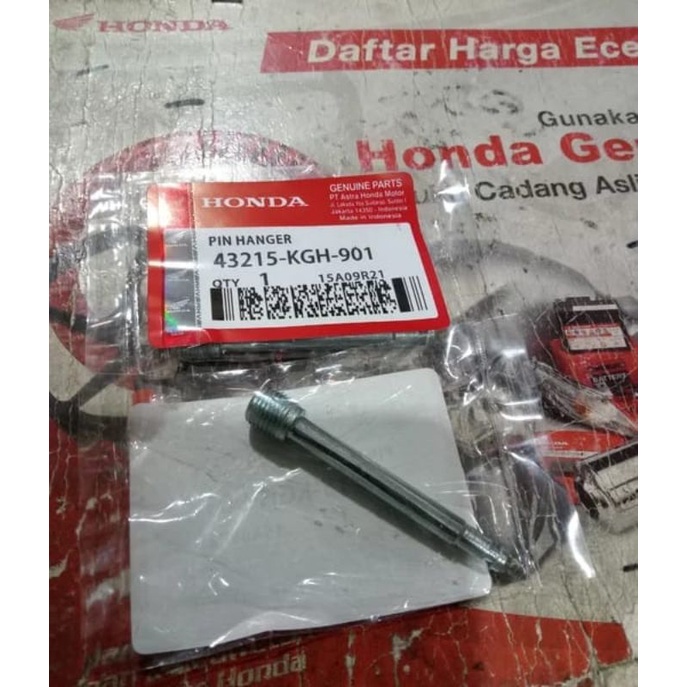 Pin Hanger Atau Baut Kampas Cakram Belakang Honda Supra X125 Supra X125 Helm Inn Supra X125 F1 Blade