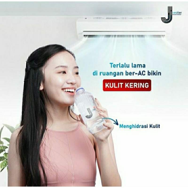 Air Mineral Jiwater Ms Glow Japanese Water Japan Technologi Artesian Jiwater Air pH 7.2 250ml