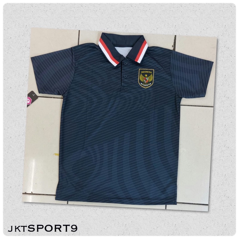 jersey | atasan futsal TIMNASe KERAH KANCING 2022 LOGO BORDIR NEW M L XL BAHAN DRY FIT | baju bola d