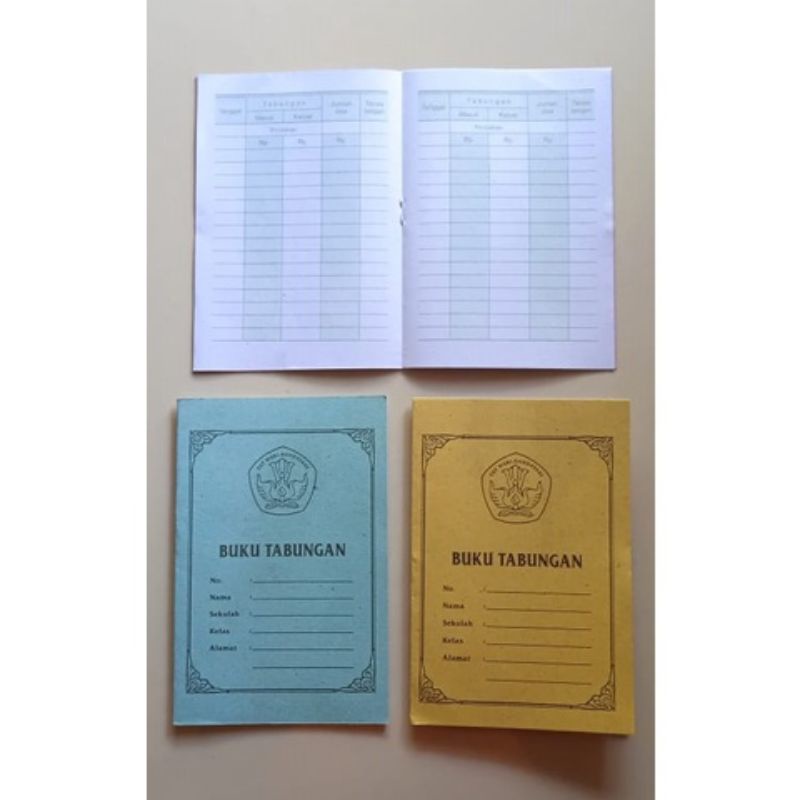 Buku Tabungan / buku siswa / arisan / buku arisan / tabungan siswa