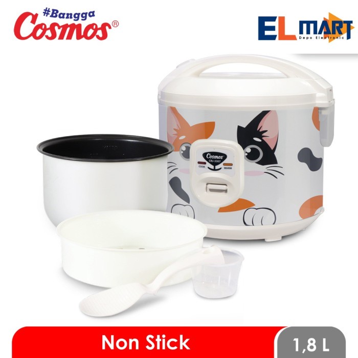 Cosmos Magic Com CRJ 3307 Fabelia Animal Series Rice Cooker CRJ3307