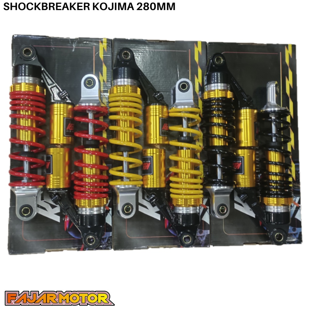 XLINE 508 SHOCKBREAKER BELAKANG TABUNG ATAS 280 MM 320 MM 340 MM