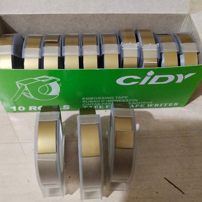 

pxza888 Cidy Emboss Label Tape adgk78