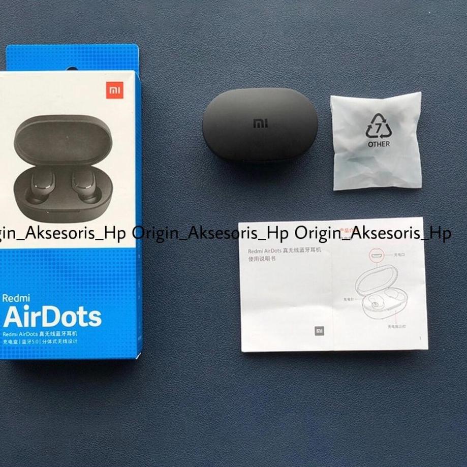 Sikat Sekarang--Xiaomi Redmi Airdots TWS Headset Wireless Bluetooth Redmi Airdots