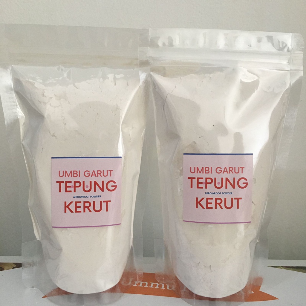 

Tepung Kerut Arrow Root Umbi Garut Tepung Irut 250 gr