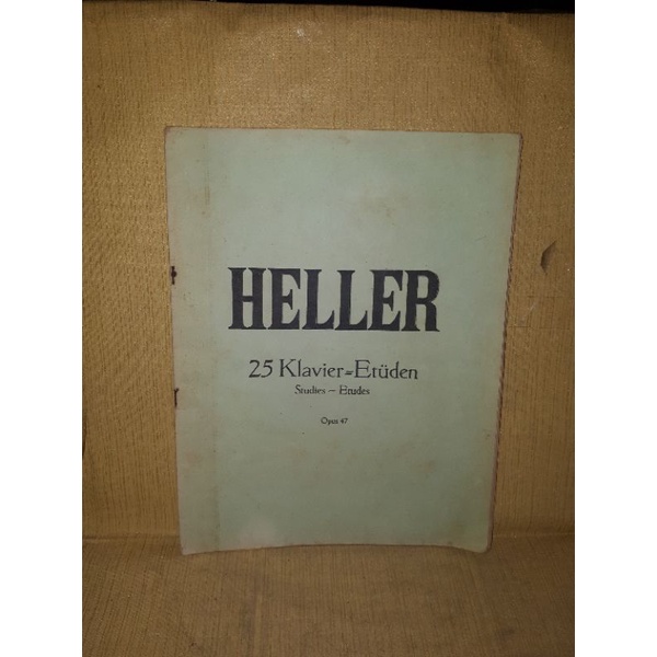 HELLER 25 Klavier Etuden Stusies - Etudes