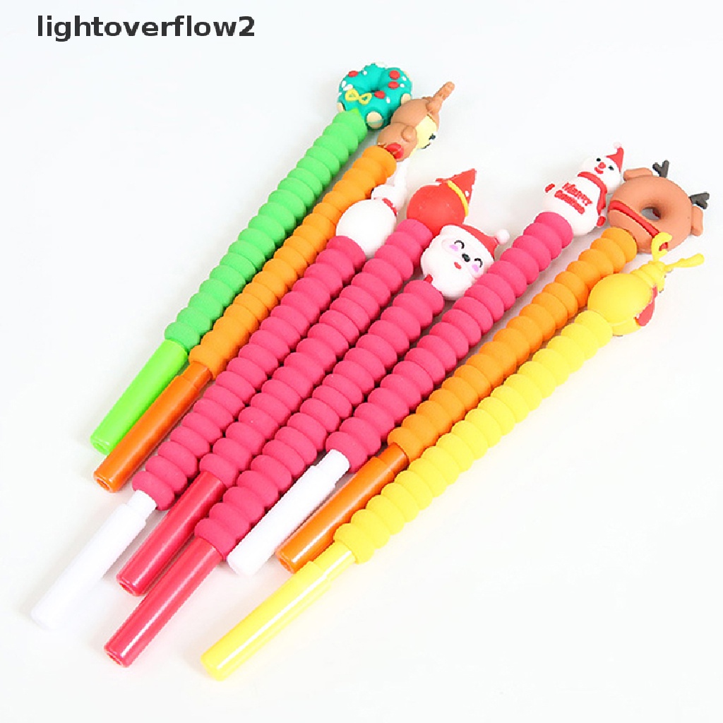 (lightoverflow2) 1pc Pen Bordir Cross Stitch Diamond Untuk Natal