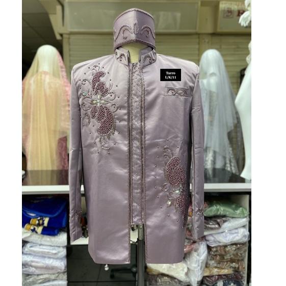 Booming Beskap pengantin / Baju pengantin pria / Beskap pengantin dewasa / Beskap pengantin putih