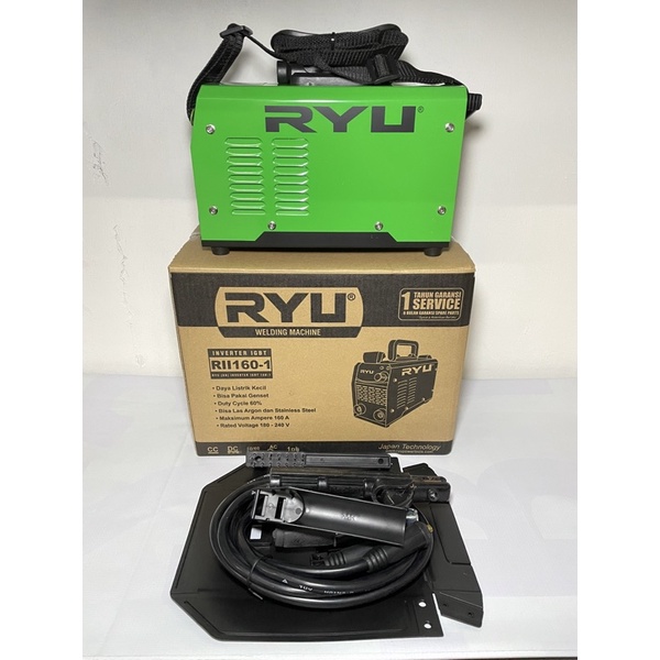 mesin las ryu / mesin travo las rii160-1 ryu / mesin las inverter 1300w ryu / mesin las 160a ryu / ryu inverter rii 160-1 / mesin inverter 160a / mesin inverter 1300w