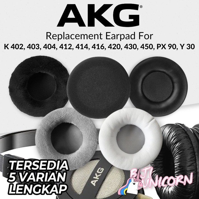 Earcup/Earpad Akg K402 403 404 412 414 416 420 430 450 PX 90 Y30 Busa