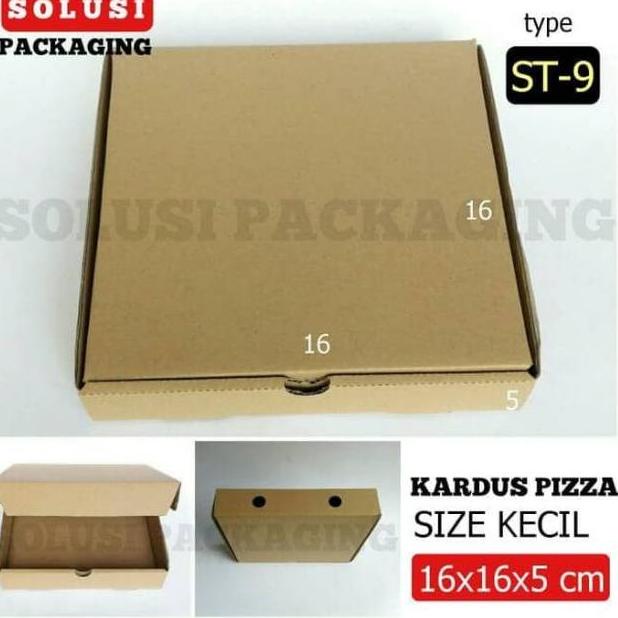 

ㅓ KARDUS PIZZA 16X16X5 CM ISI 10 PCS/PIZZA BOX KOTAK BAJU DISTRO BOX KEMASAN KARDUS POLOS PACKING を