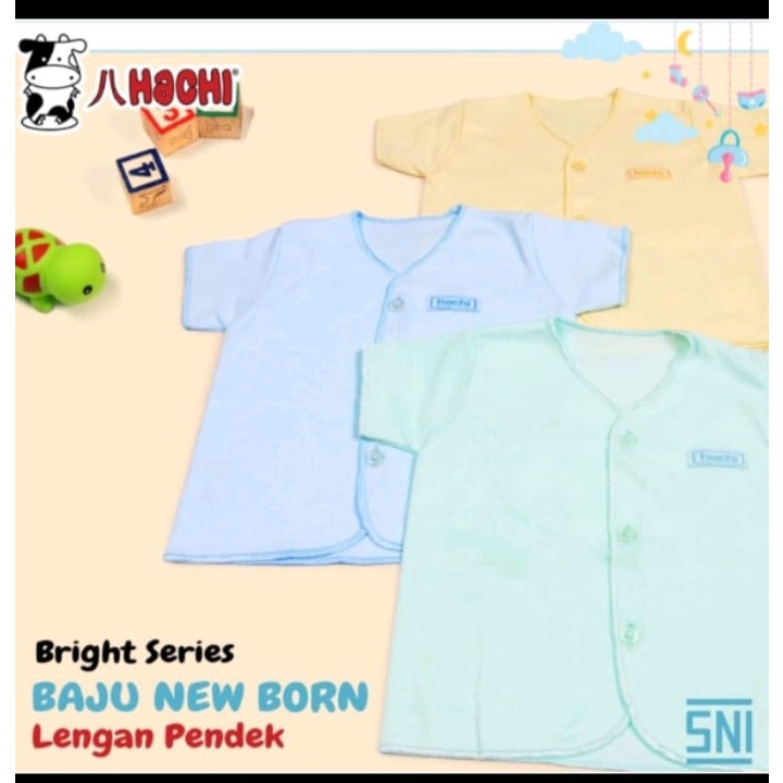 Hachi 3 PCS Baju Pendek Kancing Depan