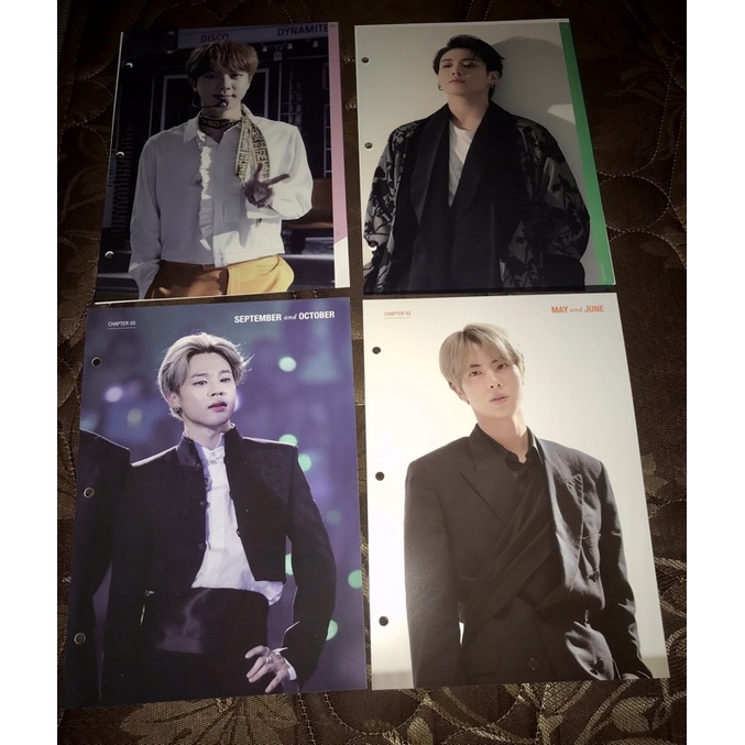 [BOOKED]Photo index memo Jin Jimin JK