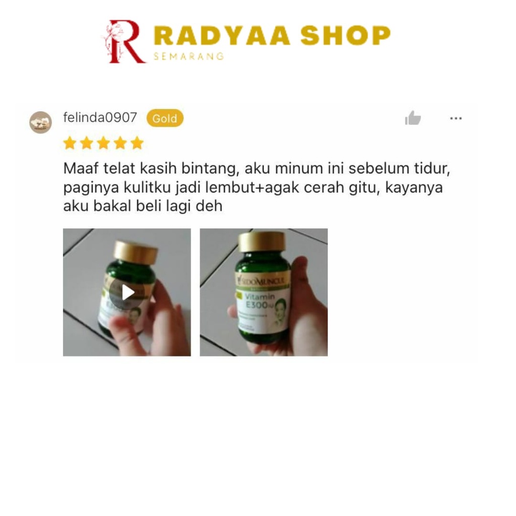 Vitamin E 300 IU Sido Muncul Membantu Memelihara Kesehatan Kulit