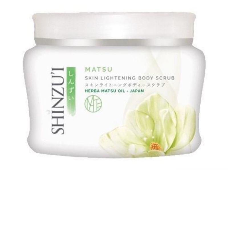 Aschosme SHINZUI Skin Lightening Body Scrub 200gr ~ Lulur Badan Shinzu'i