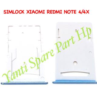 Simtray Sim Lock Xiaomi Redmi Note 4 4X Original
