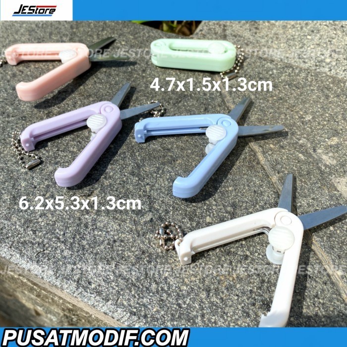 

Cantik Mini Gunting Mini Scissor For Office Camping Gift Keyring Kado Kantor Hemat