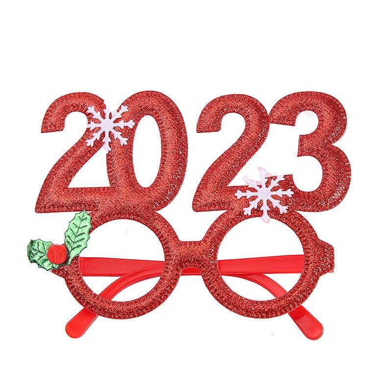 2023 Kacamata Anak / Dewasa Untuk Pesta Natal / Tahun Baru