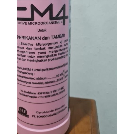 EM 4 Perikanan 1 Liter EM4 Perikanan 1 Liter