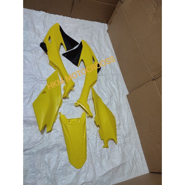 body set trail klx bf 2015 bodi kit klx bf 2015 sayap tangki leksil legsil klx bf body belakang klx 