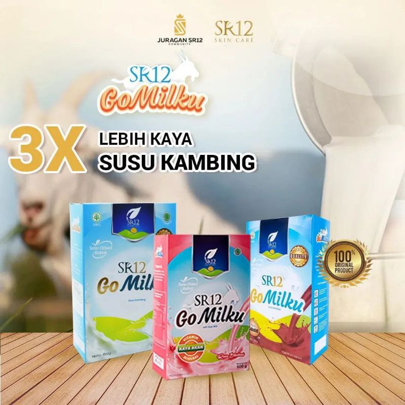 

GOMILKU SR12 SUSU ETAWA EXTRACT DAUN KELOR & MINYAK IKAN