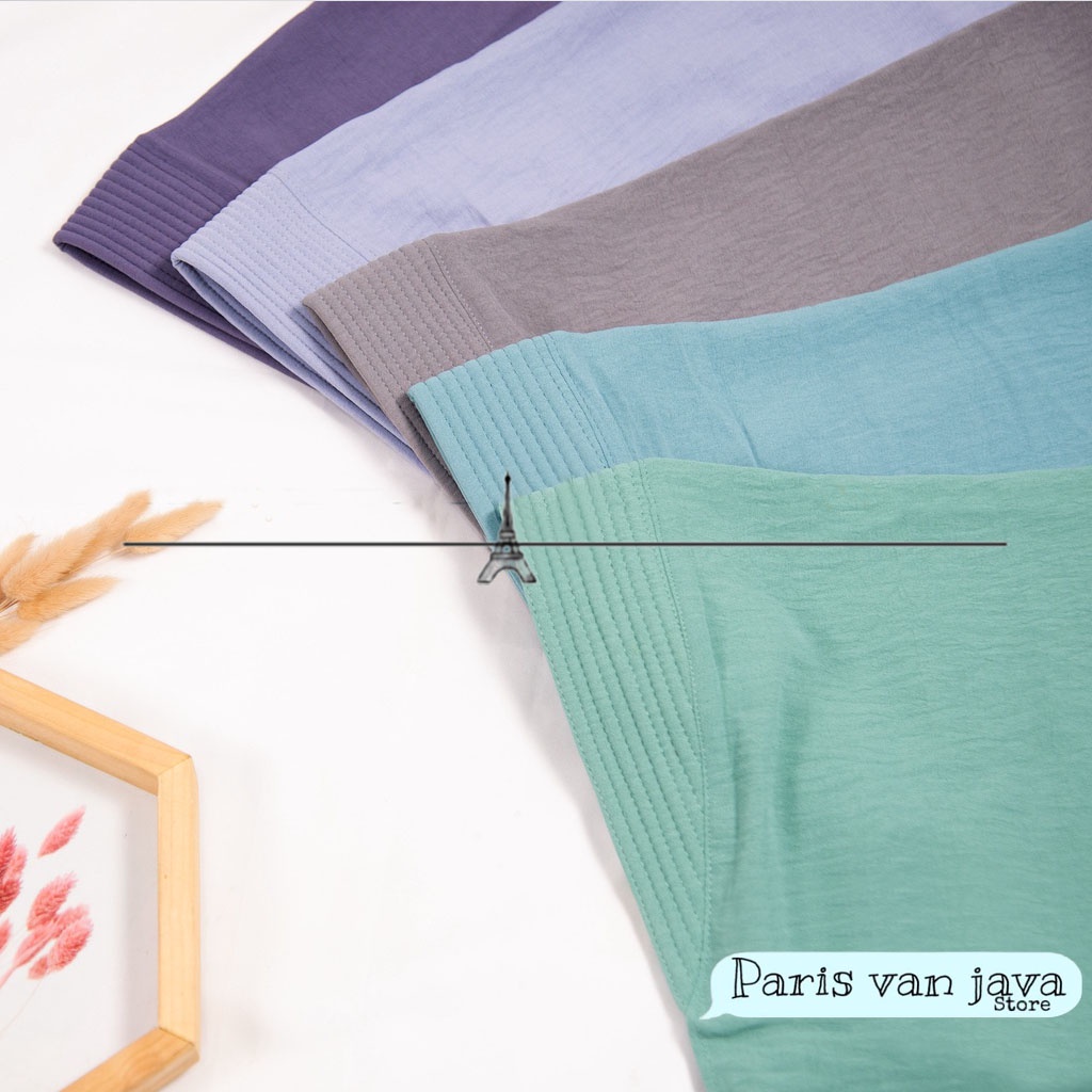 Hijab Bergo Hamidah Pet Crinkle Airflow Premium (L) | Jilbab Instan Cringkle Airflow (L) | Kerudung Cringkle Airflow(L)