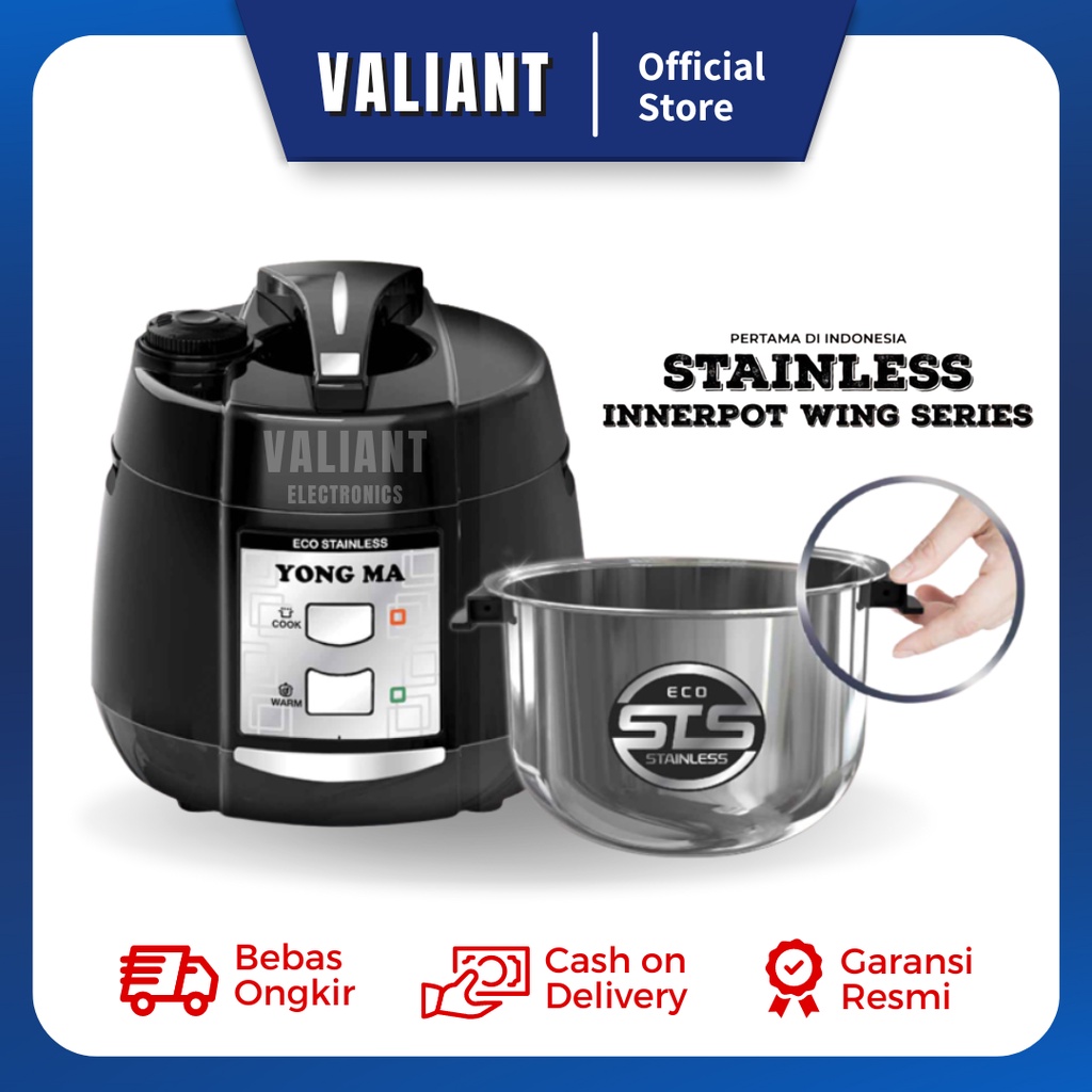 Yong Ma Rice Cooker SMC 4053 / Yongma Magic Com SMC4053 – 2 Liter