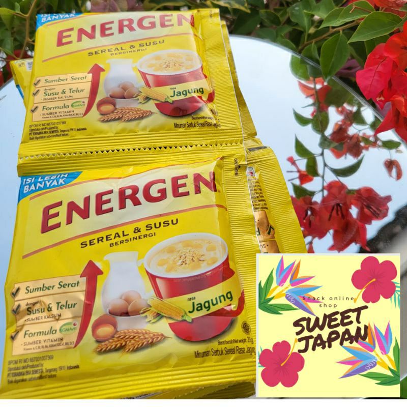 

ENERGEN 10 PCS KEMASAN BARU