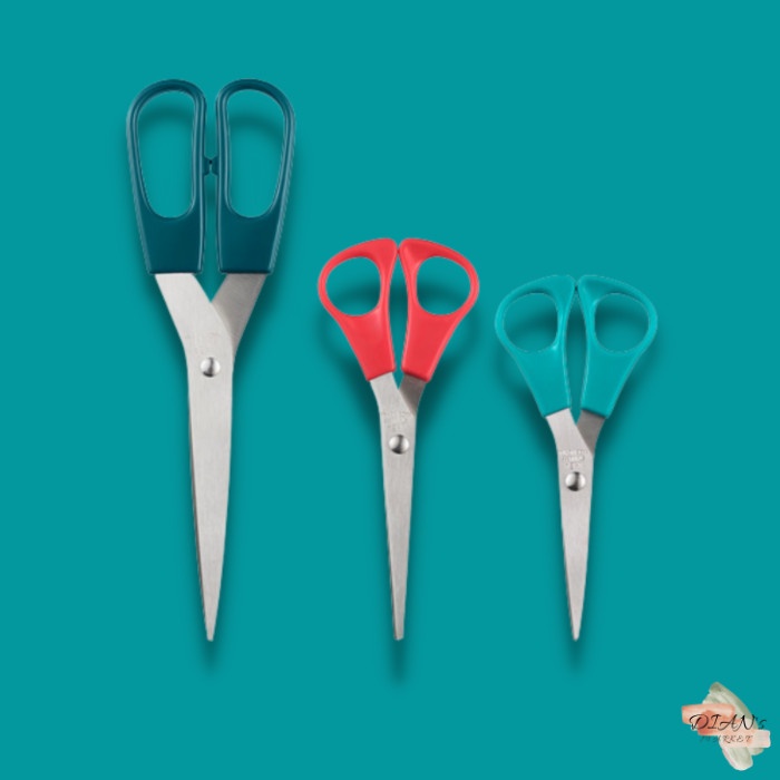 

Terbatas Gunting Serbaguna/Gunting Aneka Warna Set Isi 3 Pcs - Trjka Terbatas