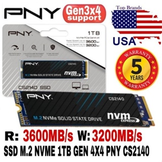 SSD PNY CS2140 M.2 NVME 500GB | 1TB | 2TB - Gen4x4 NEW