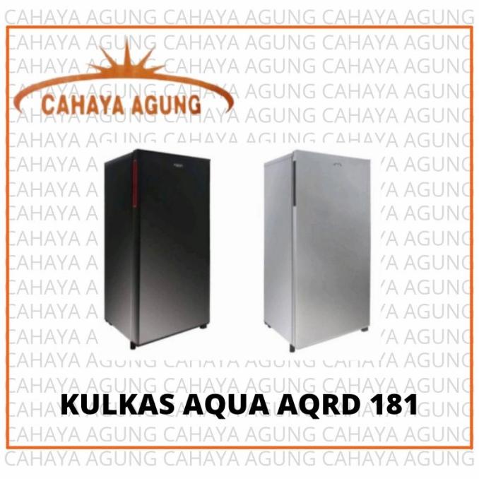 Kulkas 1 pintu Aqua AQR D181 DS 150L (khusus bandung)