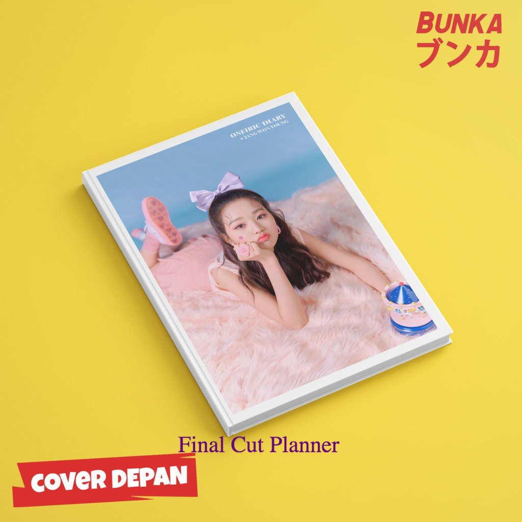 

Notebook KPOP Izone Wonyoung Hardcover A5 Buku Tulis Catatan Note Agenda Planner Jurnal .