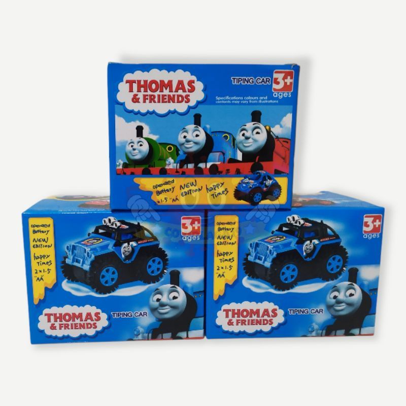 Mainan anak mobil tumbling jeep Thomas