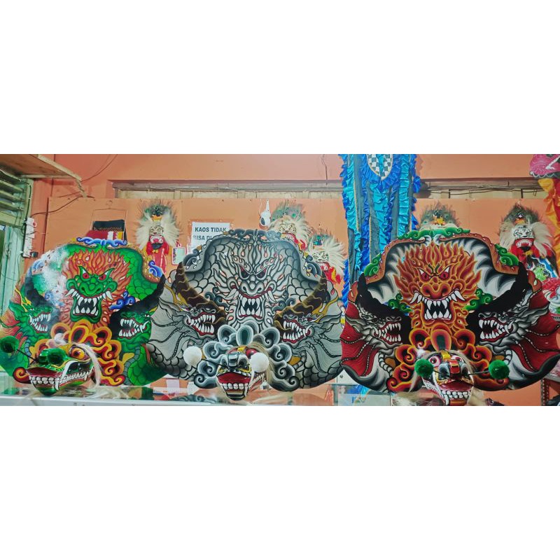 barongan smp cat brush kualitas premium / barongan / caplokan / reog / devil / ganongan / pecut bopo