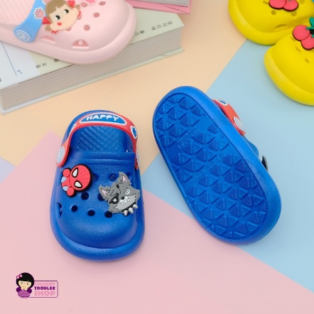 Chubby Glory SH2140N Sendal Bapao Sendal Slip On Karakter Kartun Sendal Anak Baim Baby Kartun Lucu Elastis Anti Slip Usia 1-6 Tahun Ukuran 21-31