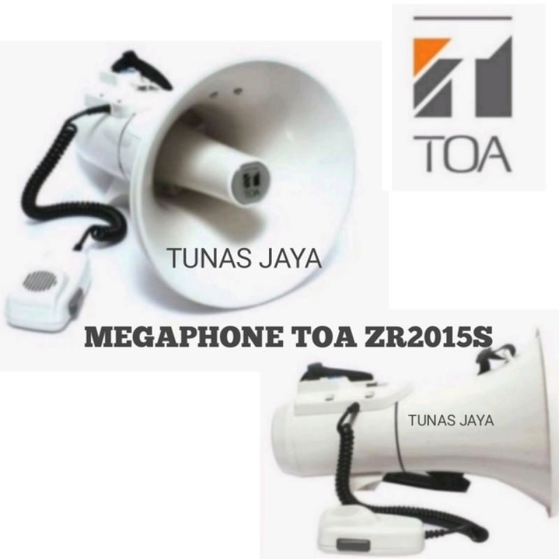 MEGAPHONE TOA ZR2015S ORIGINAL MEGAPHONE TOA ZR 2015S TOA ZR2015 S