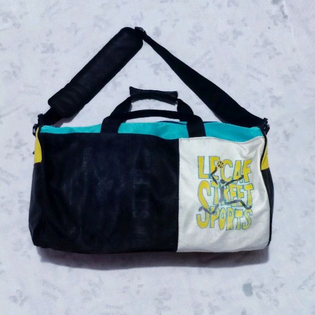 Tas sandang traveling duffle bag sling selempang shoulder bahu Lecaf murah