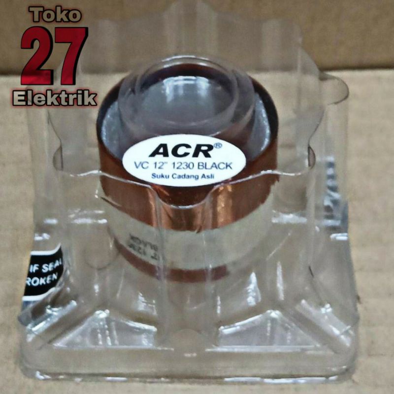 Spul Voice Coil ACR 12 inch 1230 BLACK