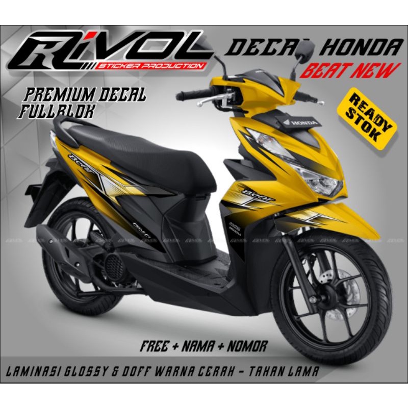 Decal Beat Street New 2021 Full Body Sticker Motor 2020 Modif Sticker Vareasi Aksesoris 2020