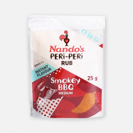 

Nando's Peri Peri Rub Smokey BBQ Medium Bumbu Daging Panggang Barbeque