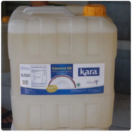 

minyak kara coconut oil 18 Liter