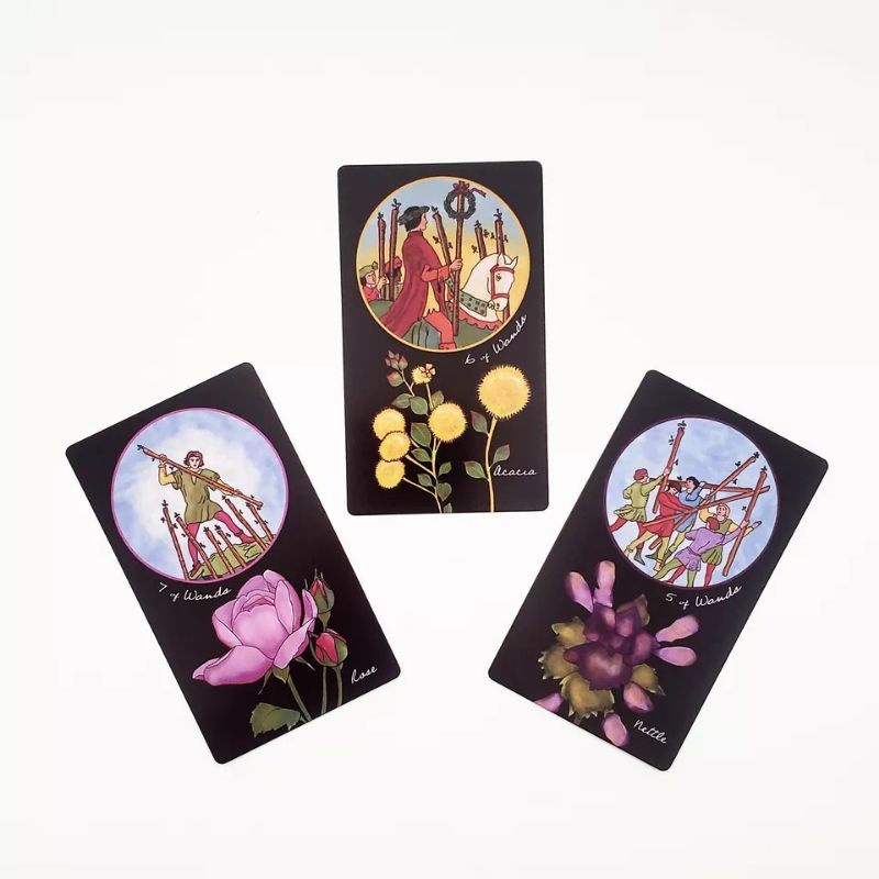 Liber Florum Tarot 12x7cm include guide paper