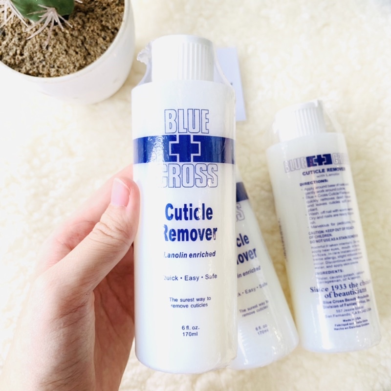 BLUECROSS NAIL CUTICLE remover SOFTENER 175ml Pelunak kutikula kuku cair cuticle remover